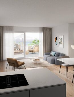 Große 4 Zimmer Obergeschosswohnung in grüner Stadtlage (Wohnung B4, 1. OG) - Schopfheim