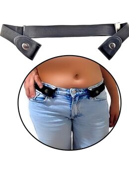 Gürtel Ohne Schnalle elastische Stretchgürtel Schwarz ohne Gürtelschnalle Unisex 9,90 €* - Villingen-Schwenningen
