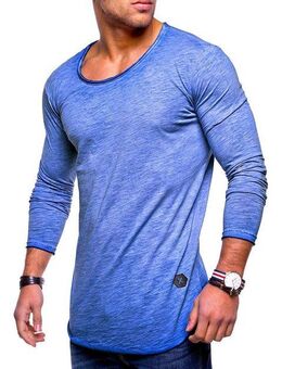 behype Langarmshirt Dust L/S mit weitem Halsausschnitt