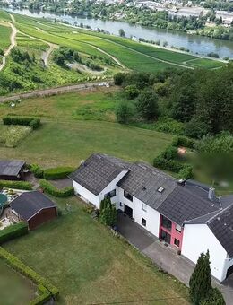 Wohnen über der Mosel: Modernisiertes Doppelangebot mit großem Grundstück - Graach (Mosel)