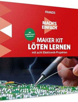 Franzis Experimentierkasten MakerKit Löten lernen