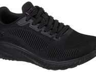 Skechers BOBS SQUAD CHAOS FACE OFF Sneaker Freizeitschuh, Halbschuh, Schnürschuh mit Komfort-Innensohle