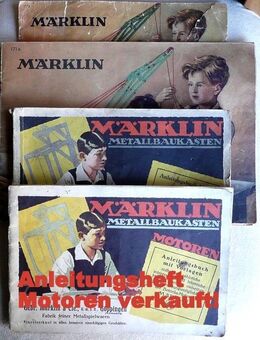 3 alte Märklin Metallbau Hefte - Einzelverkauf - Niederfischbach