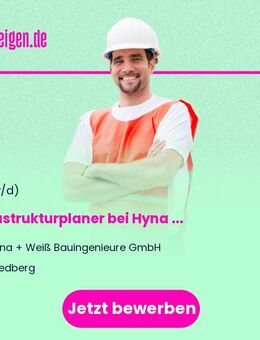Infrastrukturplaner (w/m/d) bei Hyna + Weiß - Friedberg