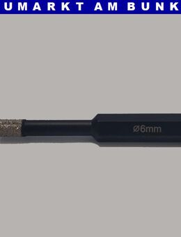 Diamant-Trockenbohrer DiaV2 6 mm – Profi-Bohrer für Fliesen & Naturstein - Gelsenkirchen