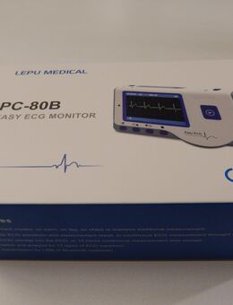 EKG Gerät PC-80B Easy ECG-Monitor neu - Saalstadt
