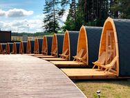 Camping POD Glamping isoliert L480 B240cm Kiefer - Rietberg