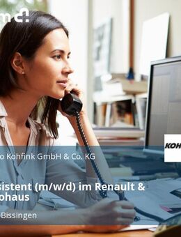Serviceassistent (m/w/d) im Renault & Dacia Autohaus - Bietigheim-Bissingen