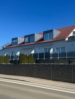 Schöne 1 ZKB-Whg., 1. OG, Süd-Westbalkon, Einbauküche, Tiefgaragenstellplatz und Kellerabteil - Manching