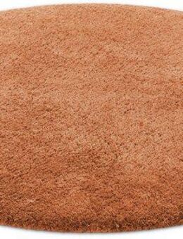 Homie Living Badematte Porto Azzurro, Höhe 30 mm, rutschhemmend beschichtet, fußbodenheizungsgeeignet, schnell trocknend, Polyester, rund, Badteppich, uni, rechteckig & rund, waschbar, Badezimmerteppich