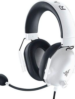 RAZER BlackShark V2 X - Weiß Gaming-Headset (Mikrofon abnehmbar, Rauschunterdrückung)