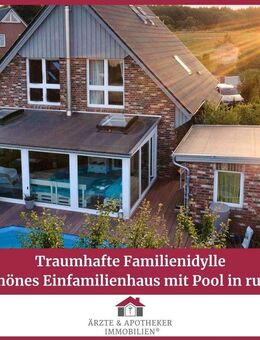 Wunderschönes Einfamilienhaus mit Pool in ruhiger Lage von Nenndorf! - Rosengarten (Niedersachsen)