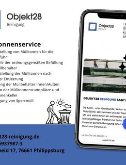 Professioneller Mülltonnenservice Deutschlandweit - für Privat & Gewerbe - Philippsburg