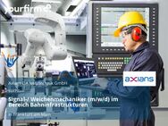 Signal-/ Weichenmechaniker (m/w/d) im Bereich Bahninfrastrukturen - Frankfurt (Main)