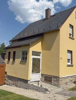 sonnenverwöhnten Einfamilienhäuschen in ruhiger, naturnaher Lage - Lengenfeld