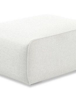 andas Polsterhocker Noord 92/66 cm, mit Kedernaht, schöne Serienergänzung