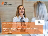 Online Implementation Consultant ,,Booking Engine'' (m/w/d) - Langenhagen