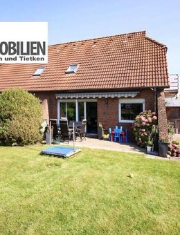 TT bietet an: Hübsche Doppelhaushälfte mit Gartenidylle - ruhig gelegen in Sande! - Sande