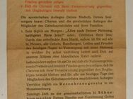 Gebetszettel für Februar 1946 - Original - Münster