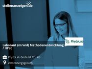 Laborant (m/w/d) Methodenentwicklung GC / HPLC - Vestenbergsgreuth