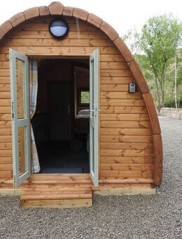 Camping NEU POD Glamping L590 B300cm 45mm Kiefer - Rietberg