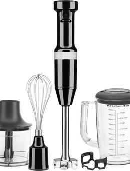 KitchenAid Stabmixer 5KHBV83EOB ONYX BLACK, 180 W