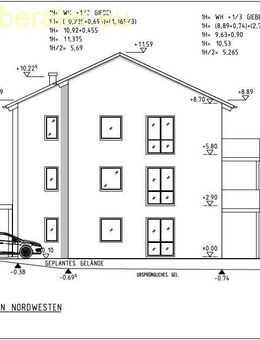 Projektierte 4-Zi-Whg / WFL ca. 99 m² / beste Bauqualität-KfW 40 QNG Qualität / jetzt clever kaufen u. erst bei Fertigstellung bezahlen! - Schwandorf