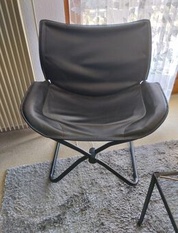 Moderner Loungesessel / Relaxsessel in Schwarz Sessel Design - Überlingen Zentrum