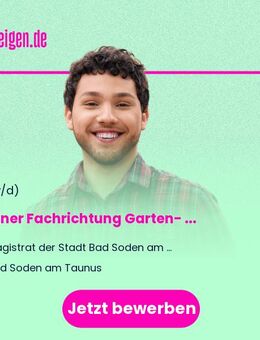 Gärtner (m/w/d) Fachrichtung Garten- und Landschaftsbau - Bad Soden (Taunus)