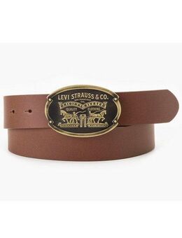 Levi's® Ledergürtel Billy Plaque Belt mit markanter Koppelschließe