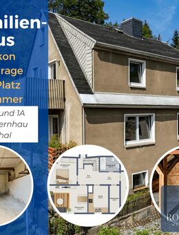 Olbernhau: Vielseitiges 6-Zimmer-Haus mit traumhaftem Ausblick - Gestalten Sie Ihr Traumhaus! - Olbernhau