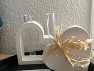 Handmade Herzen Vase inkl Reagenzglas - Plochingen