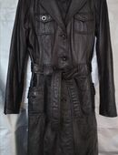 Maze Ledermantel echt #Leder gr. M 40 #Lederjacke #Mantel Gürtel in 51065