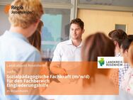 Sozialpädagogische Fachkraft (m/w/d) für den Fachbereich Eingliederungshilfe - Rosenheim