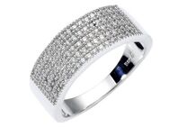 Diamonds by Ellen K. Fingerring 585 Gold mit 85x Diamant zus. 0,25ct.