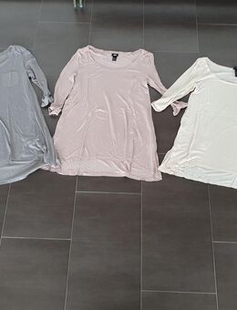 3.Damen Longsleeve Oberteile/Shirts (Lang) Gr.M "H&M" Beige/Grau/Rosa **Top** Anschauen - Köln