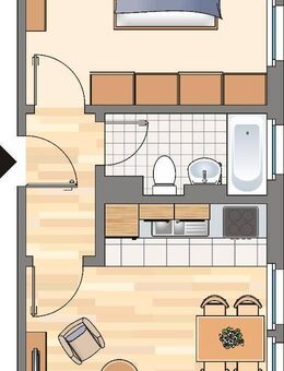2-Zimmer-Wohnung in Dortmund Bodelschwingh - Dortmund