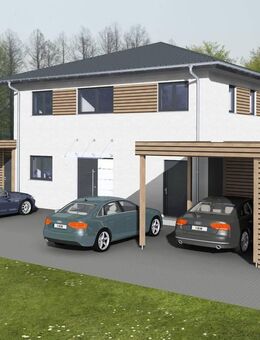 Exklusive Obergeschosswohnung mit Balkon – Neubau in moderner Holzbauweise - Lübbecke