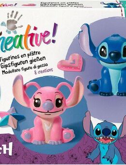 Ravensburger Kreativset BeCreative, Bastelset Gipsgießen Disney Stitch, Made in Europe