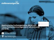 Medizinische Fachangestellte (MFA) mit Fokus Patientenmanagement/-abrechnung (m/w/d) - Bad Wildungen