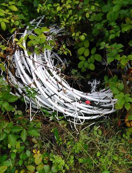 Bewässerungsschlauch, 50 M, mit Auslassschläuchen - Waldbreitbach