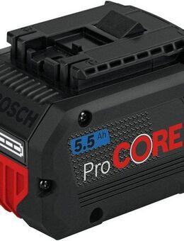 Bosch Professional ProCORE Professional Akku, 18 V, 5.5 Ah, COOLPACK 2.0-Technologie