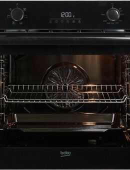 BEKO Einbaubackofen b3000 BBIE17300B, mit Teleskopauszug nachrüstbar, SteamShine