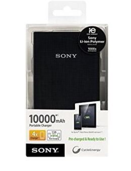 Powerbank Sony CP-V10B Portable Charger (10000 mAh) schwarz - Neuenkirchen (Nordrhein-Westfalen)