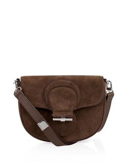 Marc Cain Umhängetasche Collections Mystic Plumage, Saddlebag, Schultertasche mit abnehmbarem, verstellbarem Umhängeriemen