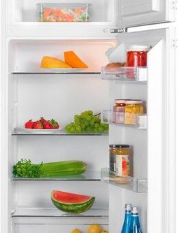 Amica Einbaukühlgefrierkombination EDTS 374 911, 144 cm hoch, 54 cm breit, Tür-Offen-Alarm