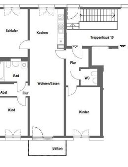 4 Zimmer Wohnung in der Herzo Base - Wohnberechtigungsschein der Stufe III unabdingbar! - Herzogenaurach
