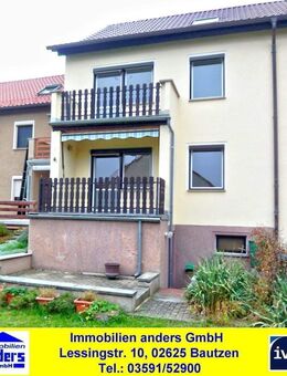 Teilmodernisiertes RMH mit Tiefgarage - Balkone - Terrasse in sehr ruhiger Wohnlage in Bautzen - Bautzen