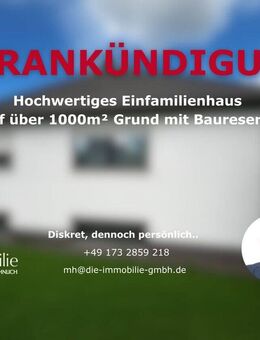 Stadtnah dennoch im Grünen - gehobenes Einfamilienhaus mit Baureserve - Neumarkt (Oberpfalz)