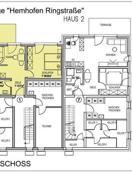 2,5-Zimmer-Neubau-Eigentumswohnung in Hemhofen - Hemhofen
